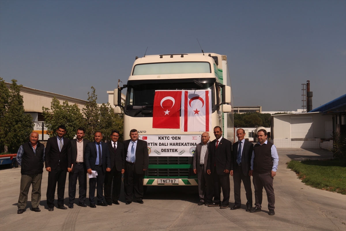 KKTC’den Mehmetçik’e 1974 kilogram hellim