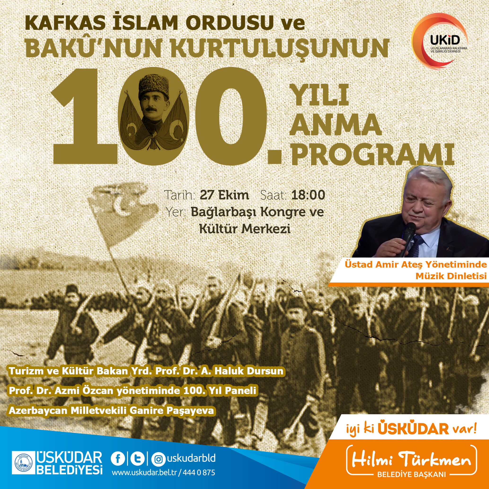 Bakû’nun Kurtuluşu ve Kafkas İslam Ordusu Anılıyor